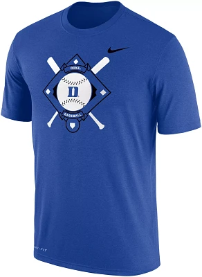 Nike Men's Duke Blue Devils Dri-FIT Baseball Plate T-Shirt