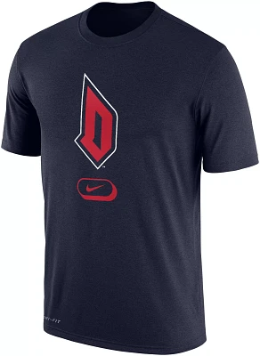 Nike Men's Duquesne Dukes Blue Dri-FIT Pill Cotton T-Shirt