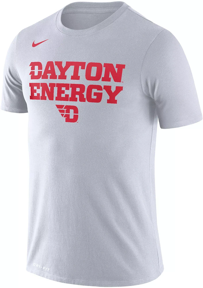 Nike Men's Dayton Flyers White Dri-FIT 'Energy' Bench T-Shirt