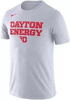 Nike Men's Dayton Flyers White Dri-FIT 'Energy' Bench T-Shirt