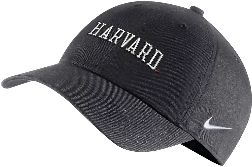 Nike Men's Harvard Crimson Grey Campus Adjustable Hat