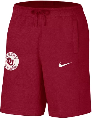 Nike Men's Oklahoma Sooners Crimson Knit Shorts