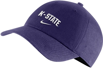 Nike Men's Kansas State Wildcats Purple Heritage86 Arch Adjustable Hat