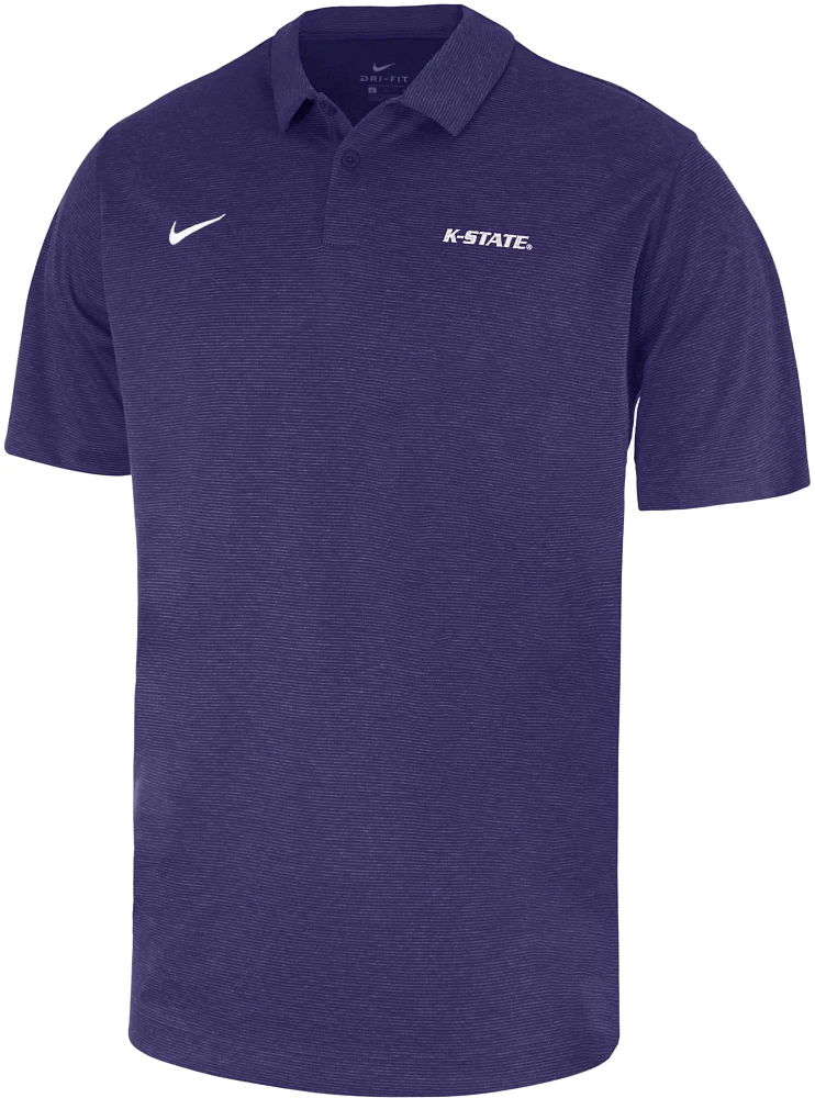 Nike Men's Kansas State Wildcats Purple Heather Polo