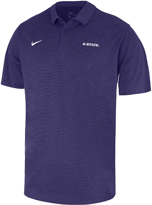 Nike Men's Kansas State Wildcats Purple Heather Polo