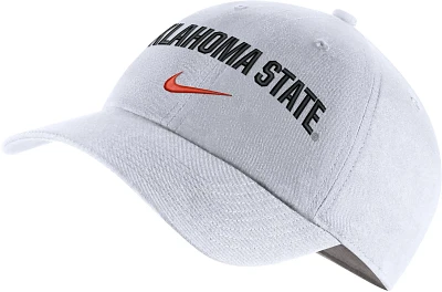 Nike Men's Oklahoma State Cowboys White Heritage86 Arch Adjustable Hat