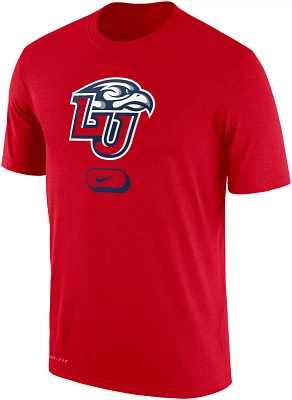 Nike Men's Liberty Flames Red Dri-FIT Pill Cotton T-Shirt