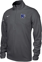 Nike Men's Memphis Tigers Grey Dri-FIT Penny Long Sleeve Quarter-Zip