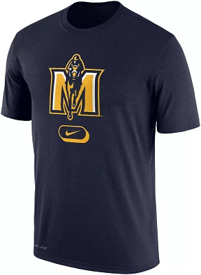 Nike Men's Murray State Racers Navy Blue Dri-FIT Pill Cotton T-Shirt