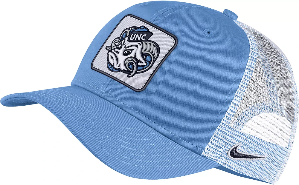 Nike Men's North Carolina Tar Heels Carolina Blue Classic99 Adjustable Trucker Hat