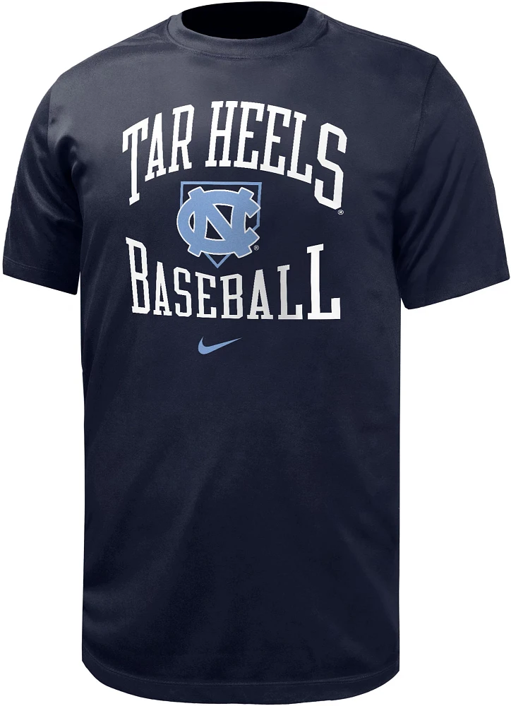 Nike Men's North Carolina Tar Heels Blue Dri-FIT Legend Baseball T-Shirt