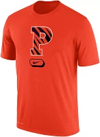 Nike Men's Princeton  Tigers Orange Dri-FIT Pill Cotton T-Shirt