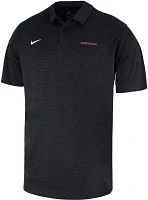 Nike Men's Arkansas Razorbacks Black Heather Polo