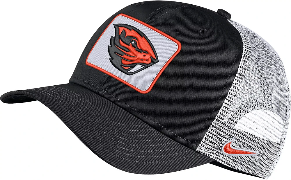 Nike Men's Oregon State Beavers Black Classic99 Adjustable Trucker Hat