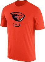 Nike Men's Oregon State Beavers Orange Dri-FIT Pill Cotton T-Shirt