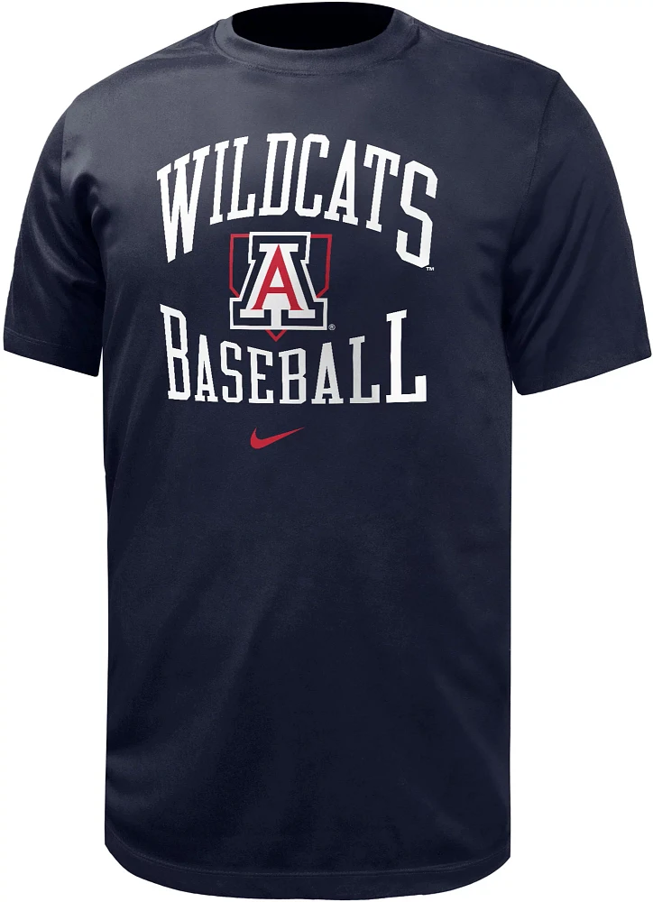 Nike Men's Arizona Wildcats Navy Dri-FIT Legend Baseball T-Shirt