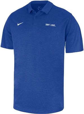 Nike Men's Saint Louis Billikens Blue Heather Polo