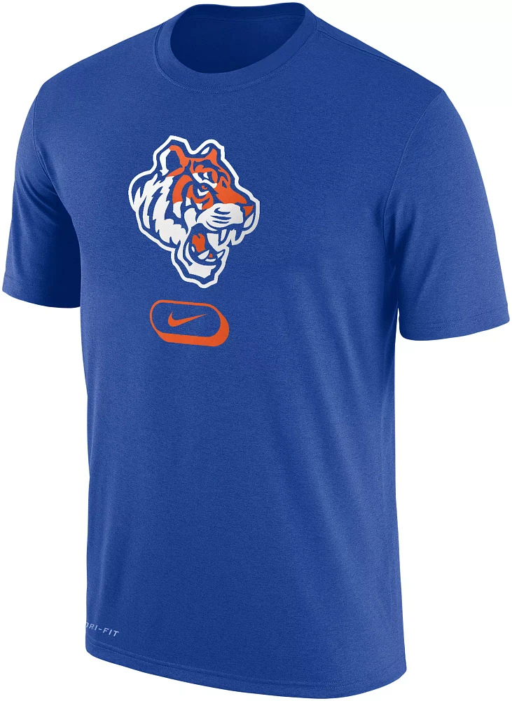 Nike Men's Savannah State Tigers Reflex Blue Dri-FIT Pill Cotton T-Shirt