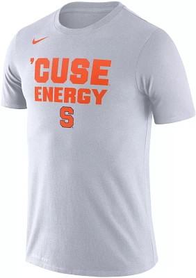 Nike Men's Syracuse Orange White Dri-FIT 'Energy' Bench T-Shirt