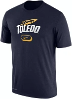 Nike Men's Toledo Rockets Midnight Blue Dri-FIT Pill Cotton T-Shirt