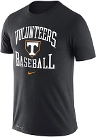 Nike Men's Tennessee Volunteers Grey Dri-FIT Legend Baseball T-Shirt