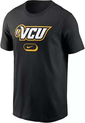 Nike Men's VCU Rams Black Dri-FIT Pill Cotton T-Shirt