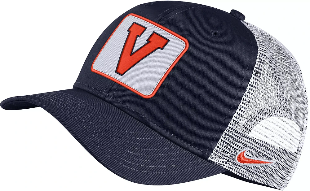 Nike Men's Virginia Cavaliers Blue Classic99 Adjustable Trucker Hat