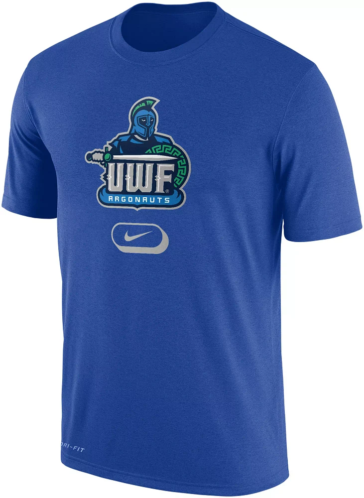 Nike Men's West Florida Argonauts Royal Blue Dri-FIT Pill Cotton T-Shirt