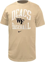 Nike Men's Wake Forest Demon Deacons Gold Dri-FIT Legend Baseball T-Shirt