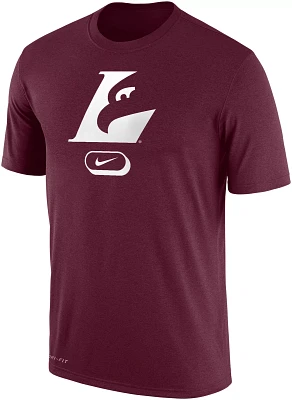 Nike Men's UW-La Crosse Eagles Maroon Dri-FIT Pill Cotton T-Shirt
