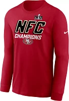 Nike Men's 2024 NFC Conference Champions San Francisco 49ers Iconic Long Sleeve T-Shirt