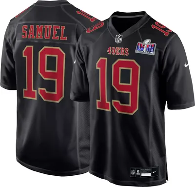 Nike Men's Super Bowl LVIII Bound Patch San Francisco 49ers Deebo Samuel #19 Game Jersey