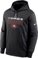 Nike Men's 2024 Super Bowl LVIII Bound San Francisco 49ers Lockup Therma-FIT Hoodie