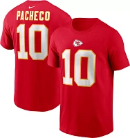 Nike Men's Kansas City Chiefs Isiah Pacheco #10 Red T-Shirt