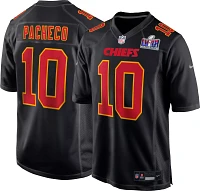 Nike Men's Super Bowl LVIII Bound Patch Kansas City Chiefs Isiah Pacheco #10 Game Jersey