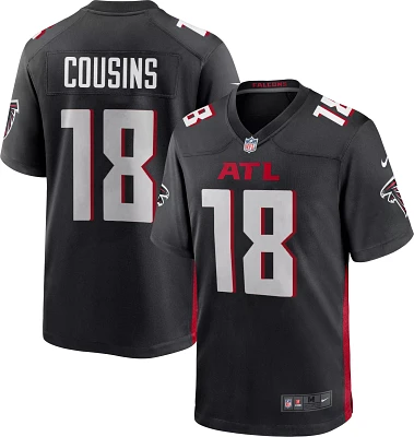 Nike Men's Atlanta Falcons Kirk Cousins Black Game Jersey