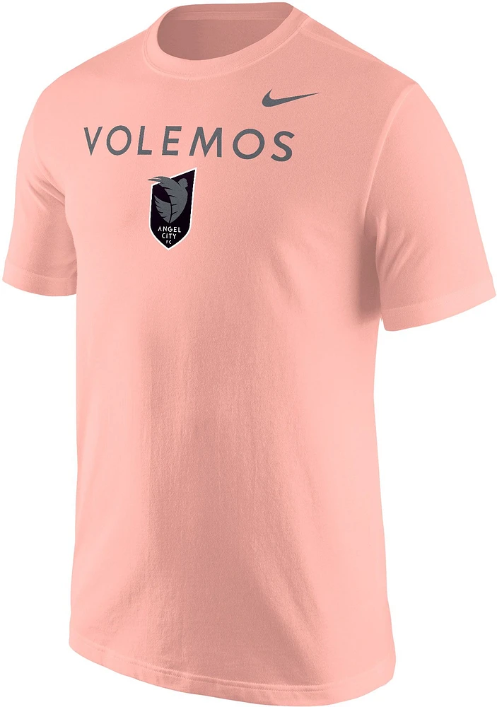 Nike Adult Angel City FC 2024 Volemos Pink T-Shirt