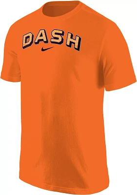 Nike Adult Houston Dash 2024 Wordmark Orange T-Shirt