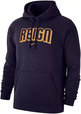 Nike Adult Seattle Reign FC 2024 Wordmark Navy Pullover Hoodie