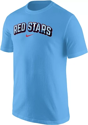 Nike Adult Chicago Red Stars 2024 Wordmark Light Blue T-Shirt