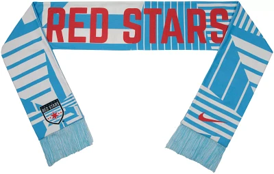 Nike Chicago Red Stars 2024 Wordmark Light Blue Scarf