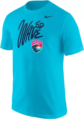 Nike Adult San Diego Wave FC 2024 Repeat Light Blue T-Shirt