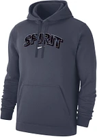 Nike Adult Washington Spirit 2024 Wordmark Grey Pullover Hoodie