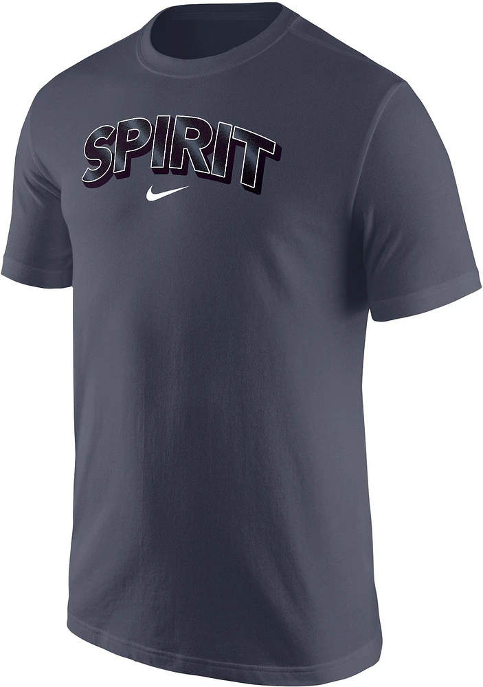 Nike Adult Washington Spirit 2024 Wordmark Grey T-Shirt