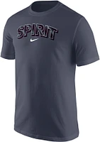 Nike Adult Washington Spirit 2024 Wordmark Grey T-Shirt