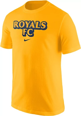 Nike Adult Utah Royals 2024 Wordmark Gold T-Shirt