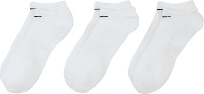 Nike Men's Dri-FIT Everyday Cushioned No-Show Training Golf Socks – 3 Pack