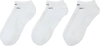 Nike Men's Dri-FIT Everyday Cushioned No-Show Training Golf Socks – 3 Pack