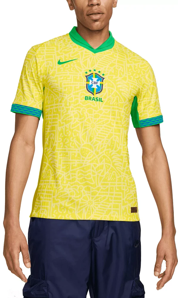 Nike Adult Brazil 2024 Home Authentic Jersey