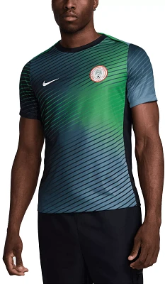 Nike Adult Nigeria 2024 Grey Prematch Jersey